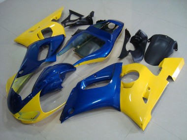 Amarelo Azul Abs Kits Completos Carenagem Moto R6 1998-2002