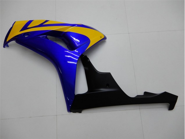 Amarelo Azul Carenagem Moto CBR 1000RR 2006-2007 Amarelo Azul Carenagem Moto CBR 1000RR 2006-2007