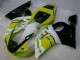 Amarelo Branco Carenagem Moto R6 1998-2002 Amarelo Branco Carenagem Moto R6 1998-2002