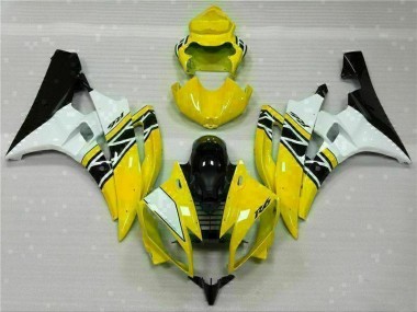 Amarelo Branco Preto Moto Plásticos R6 2006-2007