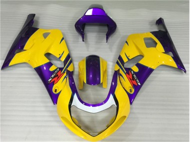Amarelo Kits Carenagem Moto GSXR 600 / 750 K4 2004-2005