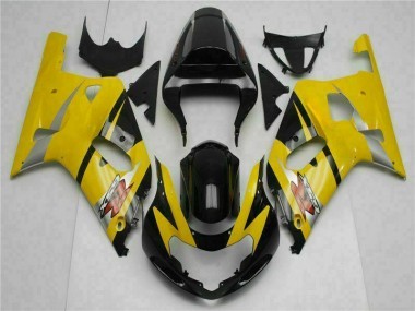 Amarelo Moto Plásticos GSXR 600 / 750 K1 K2 K3 2001-2003