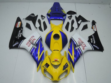 Amarelo Nastro Carenagem Moto CBR 1000RR 2008-2011