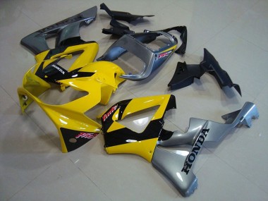 Amarelo Prata Carenagem Moto CBR 900RR 929 2000-2001