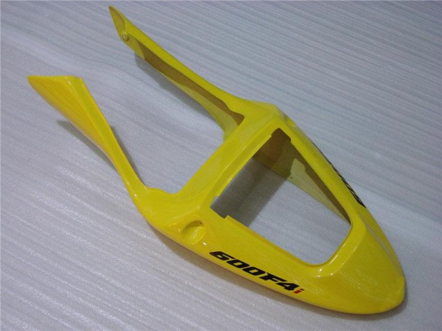 Amarelo Preto Carenagem Moto CBR 600 F4i 2001-2003 Amarelo Preto Carenagem Moto CBR 600 F4i 2001-2003