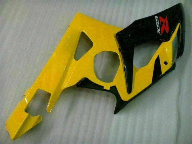 Amarelo Preto Kit Completo Carenagem Moto GSXR 1000 K5 2005-2006 Amarelo Preto Kit Completo Carenagem Moto GSXR 1000 K5 2005-2006