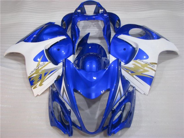 Azul Branco Abs Kit Carenagem & Plásticos Moto GSXR 1300 Hayabusa 2008-2019