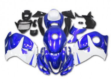 Azul Branco Abs Kits Completos Carenagem Moto GSXR 1300 Hayabusa 2008-2019