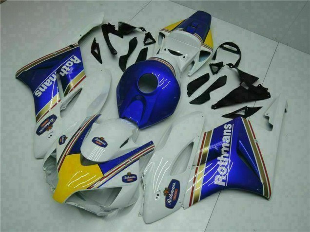 Azul Branco Carroçaria Moto CBR 1000RR 2004-2005 Azul Branco Carroçaria Moto CBR 1000RR 2004-2005