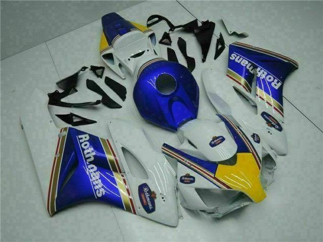 Azul Branco Carroçaria Moto CBR 1000RR 2004-2005 Azul Branco Carroçaria Moto CBR 1000RR 2004-2005