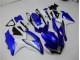 Azul Branco Kit Completo Carenagem Moto GSXR 600 / 750 K8 2008-2010