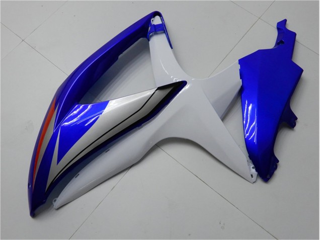 Azul Branco Kit Completo Carenagem Moto GSXR 600 / 750 K8 2008-2010