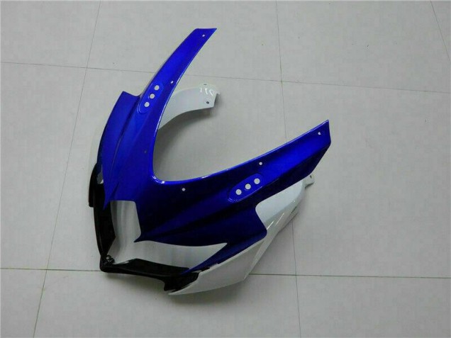 Azul Branco Kits Completo Carenagem Moto GSXR 600 / 750 K8 2008-2010 Azul Branco Kits Completo Carenagem Moto GSXR 600 / 750 K8 2008-2010