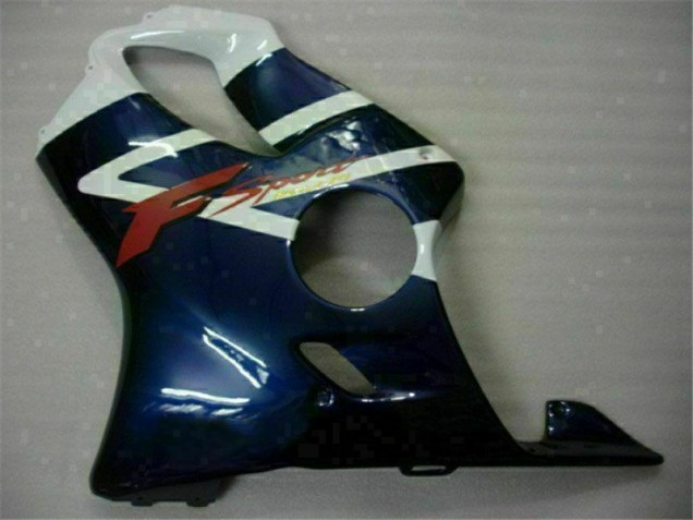 Azul Carenagem Moto CBR 600 F4i 2001-2003 Azul Carenagem Moto CBR 600 F4i 2001-2003