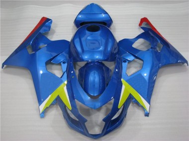 Azul Carenagem Moto GSXR 600 / 750 K6 2006-2007