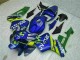 Azul Kit Carenagem Moto CBR 600RR 2005-2006 Azul Kit Carenagem Moto CBR 600RR 2005-2006