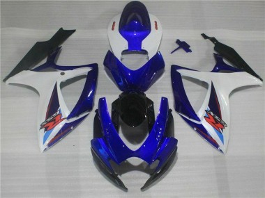 Azul Kit Carenagem Moto GSXR 600 / 750 K6 2006-2007