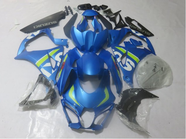 Azul Lime Carenagem Moto GSXR 1000 2017-2023 Azul Lime Carenagem Moto GSXR 1000 2017-2023