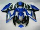 Azul Preto Abs Kit Carenagem & Plásticos Moto GSXR 600 / 750 K8 2008-2010