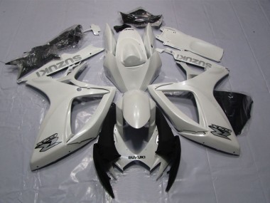 Branco Abs Moto Plásticos GSXR 600 K6 2006-2007