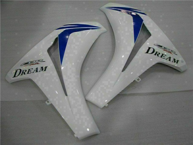 Branco Azul Abs Kits Carenagem Moto CBR 1000RR 2008-2011 Branco Azul Abs Kits Carenagem Moto CBR 1000RR 2008-2011