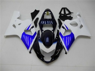 Branco Azul Carenagem Moto GSXR 600 / 750 K4 2004-2005
