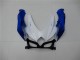 Branco Azul Kit Carenagem Moto GSXR 600 / 750 K8 2008-2010 Branco Azul Kit Carenagem Moto GSXR 600 / 750 K8 2008-2010