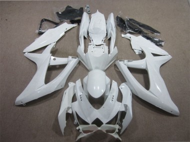 Branco Carenagem Moto GSXR 600 K8 2008-2010