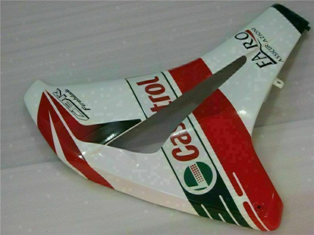 Branco Castrol 4 Carenagem Moto CBR 1000RR 2008-2011 Branco Castrol 4 Carenagem Moto CBR 1000RR 2008-2011