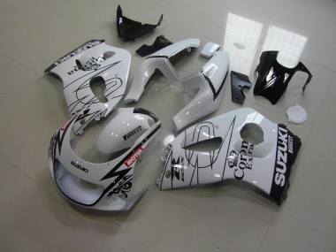 Branco Corona Carenagem Moto GSXR 600 1996-2000