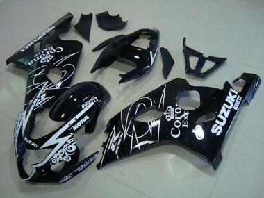 Branco Corona Extra Motul Carenagem Moto GSXR 750 K4 2004-2005