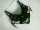 Branco Preto West Carenagem Moto CBR 1000RR 2008-2011 Branco Preto West Carenagem Moto CBR 1000RR 2008-2011