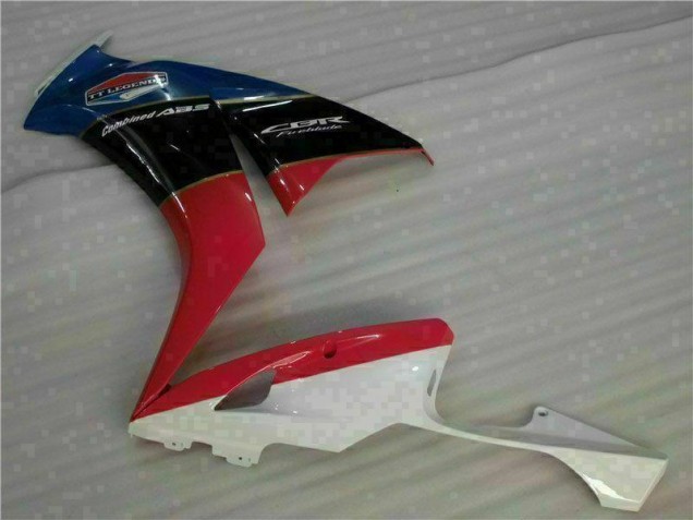 Branco Vermelho Carenagem Moto CBR 1000RR 2012-2016