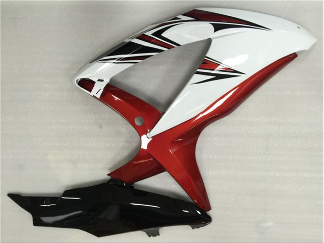 Branco Vermelho Preto Carenagem Moto GSXR 600 / 750 K8 2008-2010