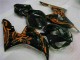 Castanho Preto Carenagem Moto CBR 1000RR 2006-2007