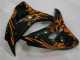 Castanho Preto Carenagem Moto CBR 1000RR 2006-2007