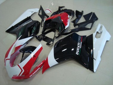 Corse Kit Carenagem Moto Ducati 848 1098 1198 2007-2014
