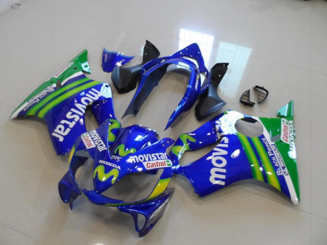 Movistar Carenagem Moto CBR 600 F4i 2004-2007 Movistar Carenagem Moto CBR 600 F4i 2004-2007