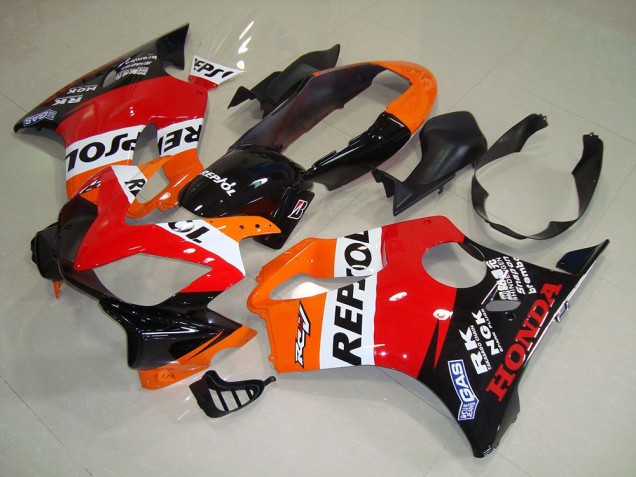 Novo Repsol Carenagem Moto CBR 600 F4i 2004-2007 Novo Repsol Carenagem Moto CBR 600 F4i 2004-2007