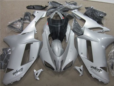 Prata Abs Moto Plásticos ZX6R 2007-2008