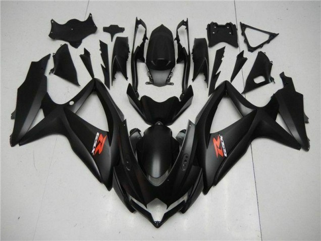 Preto Abs Moto Plástico GSXR 600 / 750 K8 2008-2010