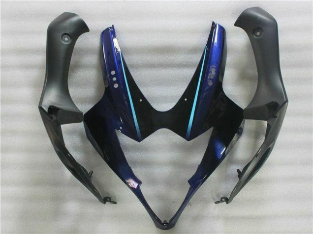 Preto Azul Branco Carenagem Moto GSXR 1000 K5 2005-2006 Preto Azul Branco Carenagem Moto GSXR 1000 K5 2005-2006