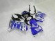 Preto Azul Kit Carenagem Moto EX250 2008-2012 Preto Azul Kit Carenagem Moto EX250 2008-2012
