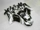 Preto Branco Carroçaria Moto ZX6R 2007-2008 Preto Branco Carroçaria Moto ZX6R 2007-2008