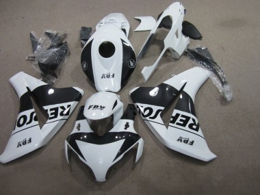 Preto Branco Repsol Carenagem Moto CBR 1000RR 2008-2011