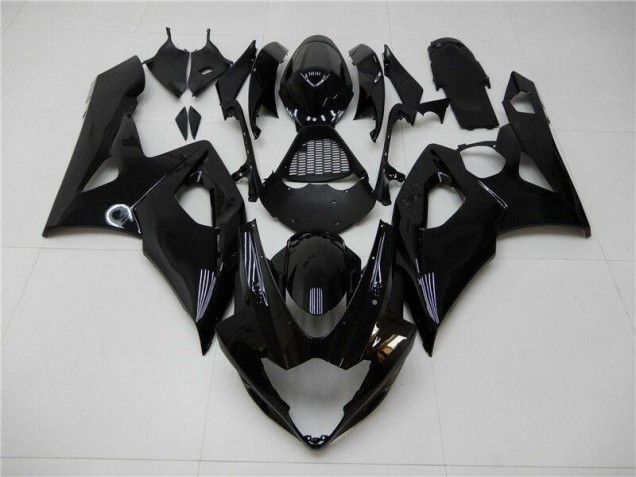 Preto Brilhante Kits Carenagem Moto GSXR 1000 K5 2005-2006 Preto Brilhante Kits Carenagem Moto GSXR 1000 K5 2005-2006