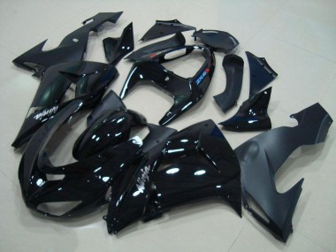 Preto Brilhante Preto Fosco Carenagem Moto ZX10R 2006-2007