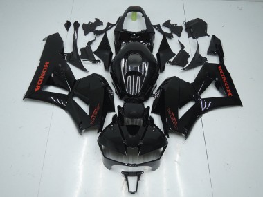 Preto Brilhante & Vermelho Adesivo Carenagem Moto CBR 600RR 2013-2021