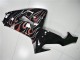 Preto Cinzento Vermelho Carenagem Moto ZX10R 2008-2010 Preto Cinzento Vermelho Carenagem Moto ZX10R 2008-2010