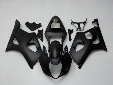 Preto Fosco Abs Kit Completos Carenagem Moto GSXR 1000 K3 2003-2004